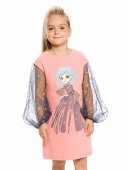 Платье для девочек Pelican 1-3 года, розовый арт.GFDJ3154 Платье для девочек Pelican 1-3 года, розовый арт.GFDJ3154