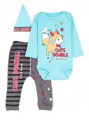 Комплект "Squirrel blue" голубой, 3-9 мес арт.OR29