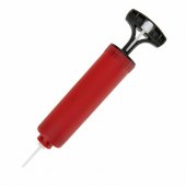 Насос 1Toy для мячей ручной 16,5 см, 2 насадки арт.Т12326
