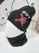 Комплект шапка со снудом р.50-52 черный арт.SVP-22223/30
