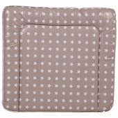 Матрас для пеленания Polini kids 77х72 см Звезды макиато/белый
