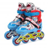Ролики Hot Wheels, PU колеса со светом, размер M (34-37) арт.Т20205