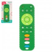 Пульт силиконовый, безопасные материалы, разные текстуры, развитие мелкой моторики IT110607