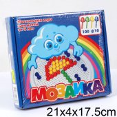Настольная игра "Мозаика" с круглым полем, 100 элементов 00870