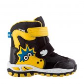 Сапоги для мальчиков KAKADU р.24-29 черный/желтый, мембрана арт.9323D Сапоги для мальчиков KAKADU р.24-29 черный/желтый, мембрана арт.9323D