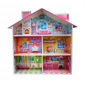Кукольный трехэтажный домик быстрой сборки Усадьба Серия Dream House