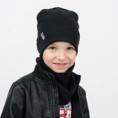 Шапка двухслойная с подворотом арт.11-128