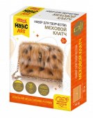 Меховой клатч Рысь своими руками 04961