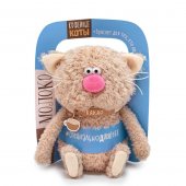 Мягкая игрушка Кофейные Коты Кот Какао 16 см Мягкая игрушка Кофейные Коты Кот Какао 16 см