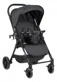 Прогулочная коляска COSTA Gretta с перекидной ручкой Black/Черный