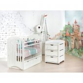 Кровать - чердак Эльф-Ля-Мур цвет белый Кровать - чердак Эльф-Ля-Мур цвет белый