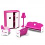 Мебель для кукол 17 предметов НКМ02