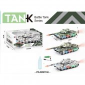 Танк на батарейках с дымом 9902-1AD