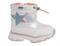 Сказка Сноубутсы д/девочки р.22-26 цвет белый арт.R919757048W Сказка Сноубутсы д/девочки р.22-26 цвет белый арт.R919757048W