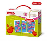 Пазл макси тройной "Складываем-вычитаем" BABY TOYS арт.02505