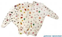 Комбинезончик "Фрукты" кулирка р.56-80 см