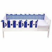 Бортики в кровать для дошкольников (2 предмета) Z-Bort Blue (Зет Борт Блю) Giovanni