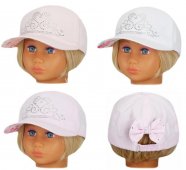 Бейсболка детская Сердечко 2-8 лет МЛ-2475
