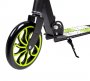 Самокат 2-х колёсный Farfello черный/зеленый арт.M-396B(4)