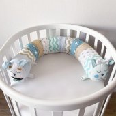 Валик Пёсокот - коллекция Мятный кот 120 см LoveBabyToys Валик Пёсокот - коллекция Мятный кот 120 см LoveBabyToys