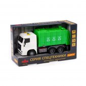 Атомобиль МАЗ коммунальный инерционный (со светом и звуком) 94070 Атомобиль МАЗ коммунальный инерционный (со светом и звуком) 94070