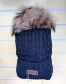 Шапка детская черный арт N2018 ISOSOFT (Зима) PicCo Шапка детская черный арт N2018 ISOSOFT (Зима) PicCo