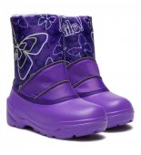 Сапожки для девочки Дюна р.27-33 бабочка сирень/сиреневый арт.576 Сапожки для девочки Дюна р.27-33 бабочка сирень/сиреневый арт.576