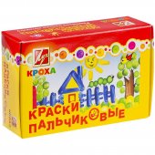 Краски пальчиковые Луч Кроха 6 цветов, по 40 мл арт.24С1508-08 Краски пальчиковые Луч Кроха 6 цветов, по 40 мл арт.24С1508-08