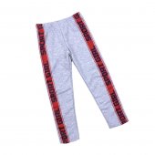 Лосины для девочек BONITO KIDS р.98-122 см серый меланж арт.BK1258L