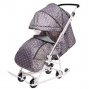 Санки-коляска Nika Наши детки серый с ромбиками НДТ3-1К/4