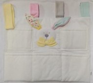Органайзер в кроватку Зайка. Цветной LoveBabyToys