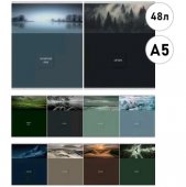 Комплект предметных тетрадей А5 48л Проф-Пресс Природа (Nature), 10шт в упаковке