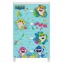 Комод пластиковый 4 секции Baby Shark's Big Show! широкий  арт.8492М