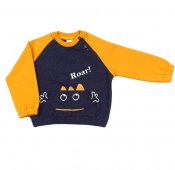 Кофта для мальчиков BONITO KIDS рост 68-86 см темно-синий/ярко-желтый Кофта для мальчиков BONITO KIDS рост 68-86 см темно-синий/ярко-желтый