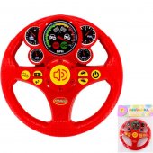 Руль музыкальный Levatoys YSHK24 красный