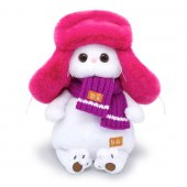 Мягкая игрушка Кошечка Ли-Ли 27 см в меховой шапке LK27-031