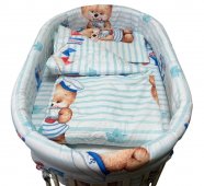 Комплект в кроватку 120*60 см Моряк 6 предметов 80577