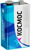 Батарейка Космос 6LR61 1S Батарейка Космос 6LR61 1S
