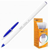Ручка шариковая BiC Cristal Up синяя 1,2мм, толщина письма 0,35мм
