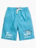 Шорты для мальчика "Версус" голубой размеры 7,8 лет