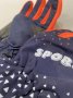 Перчатки 2-4 года Sport непромокаемые темно-синий/оранжевый арт.932