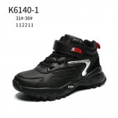 Кроссовки для мальчика Baas черный р.31-36 арт.6140-1 Кроссовки для мальчика Baas черный р.31-36 арт.6140-1