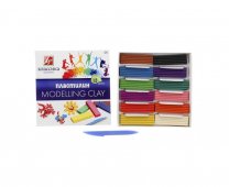 Пластилин Луч Классика 12 цветов 240 гр