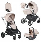 Коляска Farfello Baby shell 3 в 1 Coffee/Кофейный Коляска Farfello Baby shell 3 в 1 Coffee/Кофейный