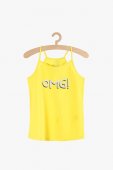 Майка для девочек цвет желтый арт.4I3846