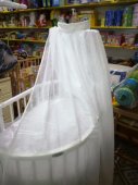 Балдахин для детской кроватки 150*300 Белый Детский сон