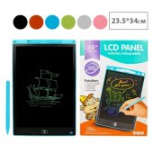 Планшет графический 16 дюймов, 23,5*34см, стилус, блокировка от стирания