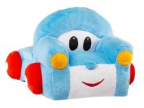 Кресло-игрушка мягкое Грузовичок голубой арт.2782 Кресло-игрушка мягкое Грузовичок голубой арт.2782