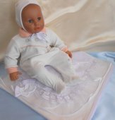 "ВЕСНУШКА" ш304 - комплект на выписку (бело-кремовый), ш304