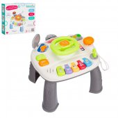 Развивающий центр Веселые гонки: пианино, ноты, смех, мелодии, голоса животных, светофофор, руль 76 Развивающий центр Веселые гонки: пианино, ноты, смех, мелодии, голоса животных, светофофор, руль 76